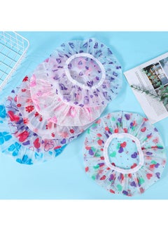 6 Pcs Shower Cap, Reusable Waterproof Hair Cap Shower Caps Stocking Stuffers For Women Men Kids - pzsku/Z37E3DE9D6455AF067948Z/45/_/1733731466/d06813f3-e250-4e7b-b258-4f5cf185d8a5