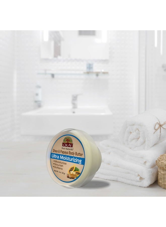 OKAY SHEA and PAPAYA BODY BUTTER 1oz - Image 5