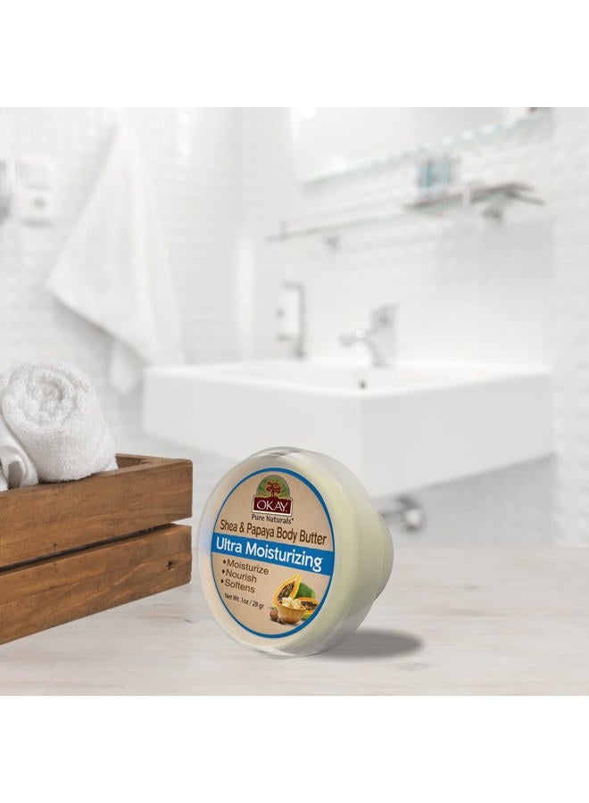 OKAY SHEA and PAPAYA BODY BUTTER 1oz - Image 4