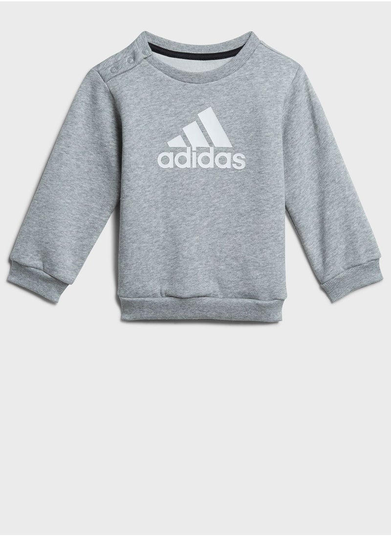Adidas - Infant Badge Of Sport Logo Tracksuit - Image 1