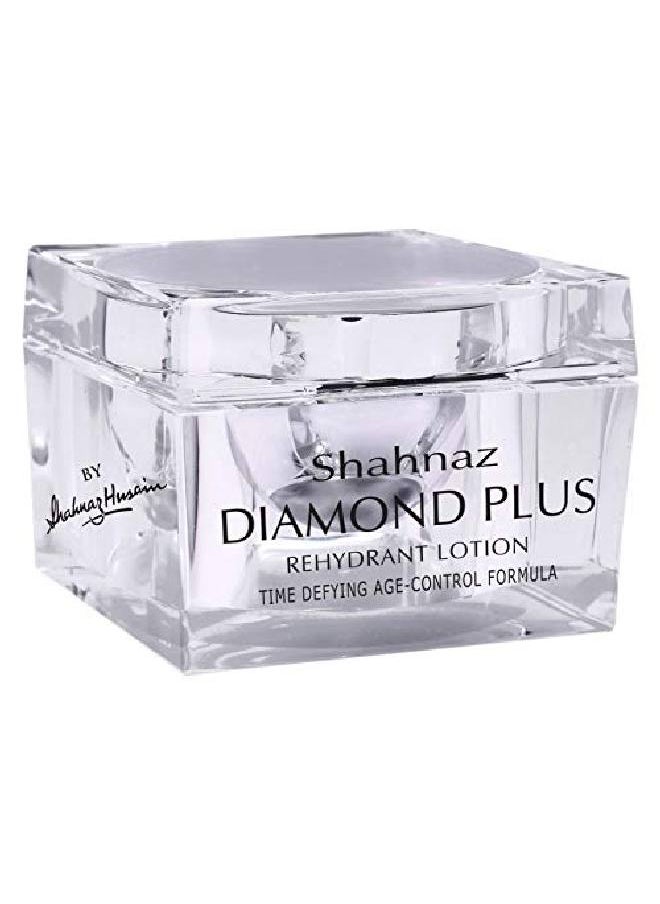Shahnaz Husain Diamond Plus Rehydrant Lotion 40 GM and Tulsi Neem Face Wash 50GM  - Image 3