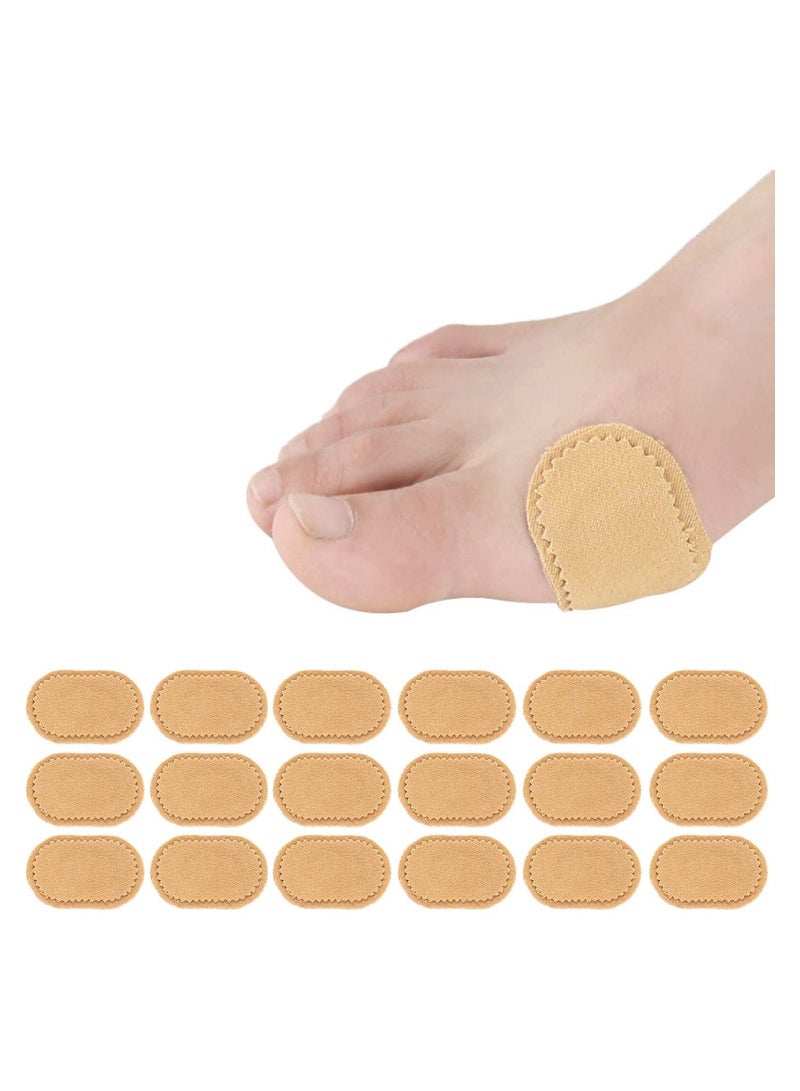 KASTWAVE 24 Pcs Bunion Pads, Self Adhesive Foot Protector, Skin Tone Stick Foot Foam Pads Shoe Accessories, Heel Pads, Unisex, for Reducing Friction, Calluses, Scratches, Pain Relief Tape  - Image 1
