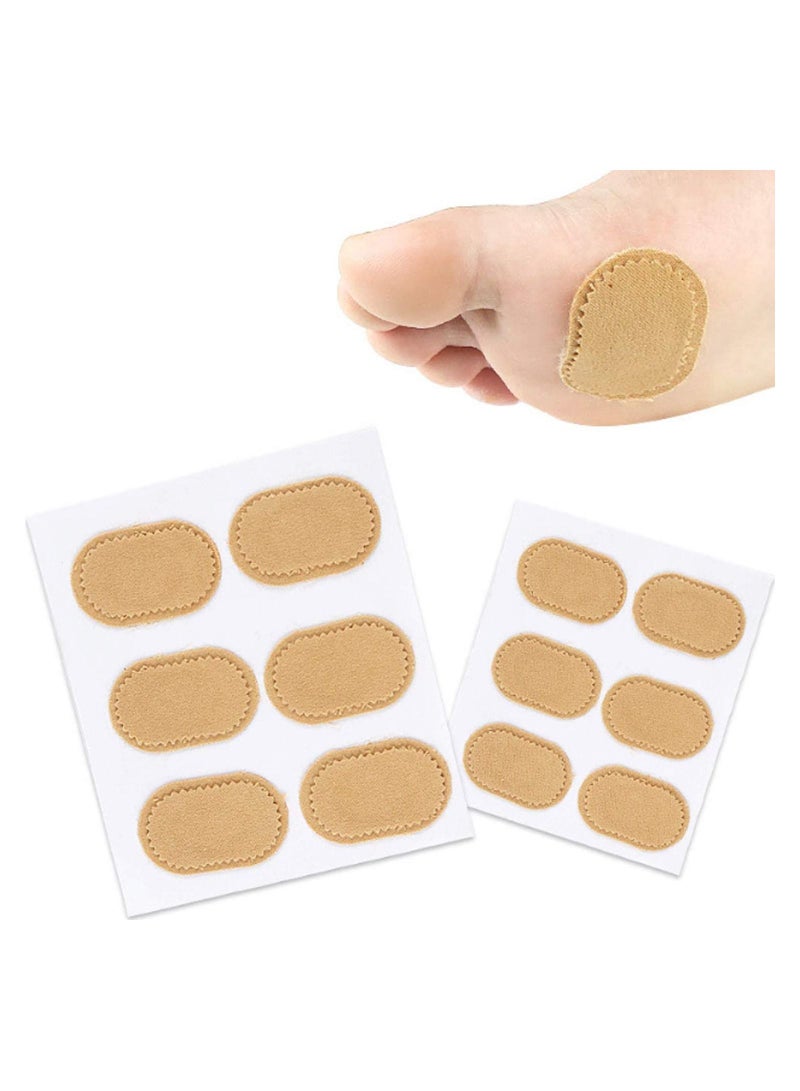 KASTWAVE 24 Pcs Bunion Pads, Self Adhesive Foot Protector, Skin Tone Stick Foot Foam Pads Shoe Accessories, Heel Pads, Unisex, for Reducing Friction, Calluses, Scratches, Pain Relief Tape  - Image 2