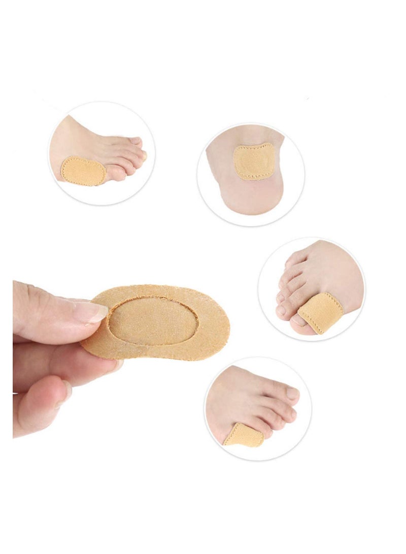 KASTWAVE 24 Pcs Bunion Pads, Self Adhesive Foot Protector, Skin Tone Stick Foot Foam Pads Shoe Accessories, Heel Pads, Unisex, for Reducing Friction, Calluses, Scratches, Pain Relief Tape  - Image 5