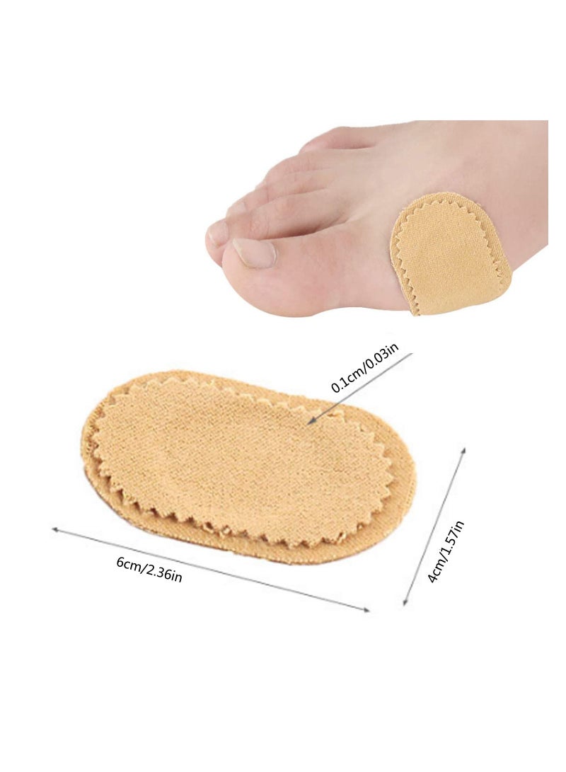 KASTWAVE 24 Pcs Bunion Pads, Self Adhesive Foot Protector, Skin Tone Stick Foot Foam Pads Shoe Accessories, Heel Pads, Unisex, for Reducing Friction, Calluses, Scratches, Pain Relief Tape  - Image 4
