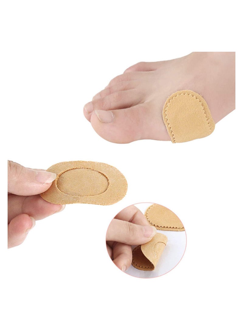 KASTWAVE 24 Pcs Bunion Pads, Self Adhesive Foot Protector, Skin Tone Stick Foot Foam Pads Shoe Accessories, Heel Pads, Unisex, for Reducing Friction, Calluses, Scratches, Pain Relief Tape  - Image 3