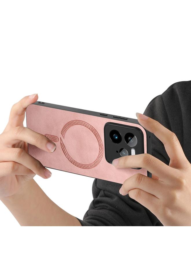 S-TOP Case For Realme GT7 Pro Retro MagSafe Magnetic PU Back Cover Phone Case - Image 3