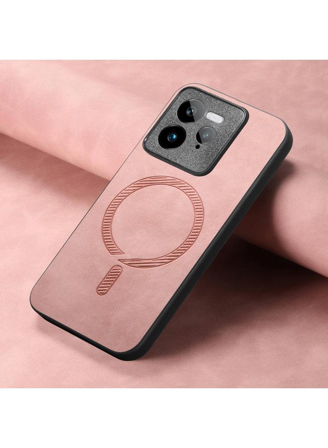 S-TOP Case For Realme GT7 Pro Retro MagSafe Magnetic PU Back Cover Phone Case - Image 4