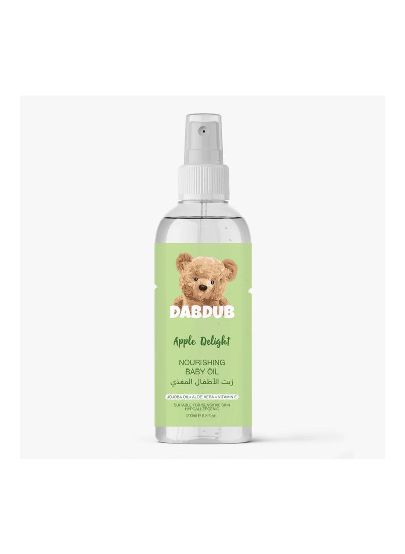 Dabdub Dabdub Nourishing Baby Oil 200Ml 