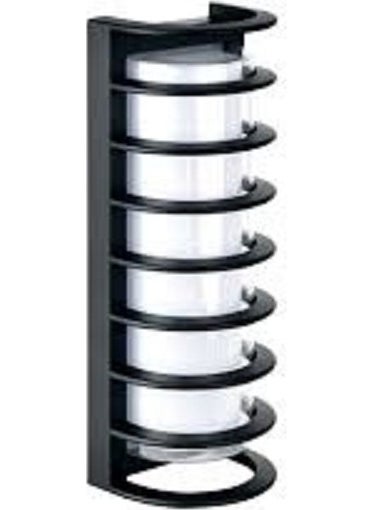 Horoz 076-061-0024 Sweep 24 Watt Black Outdoor LED Sconce - Warm White (4200K) 