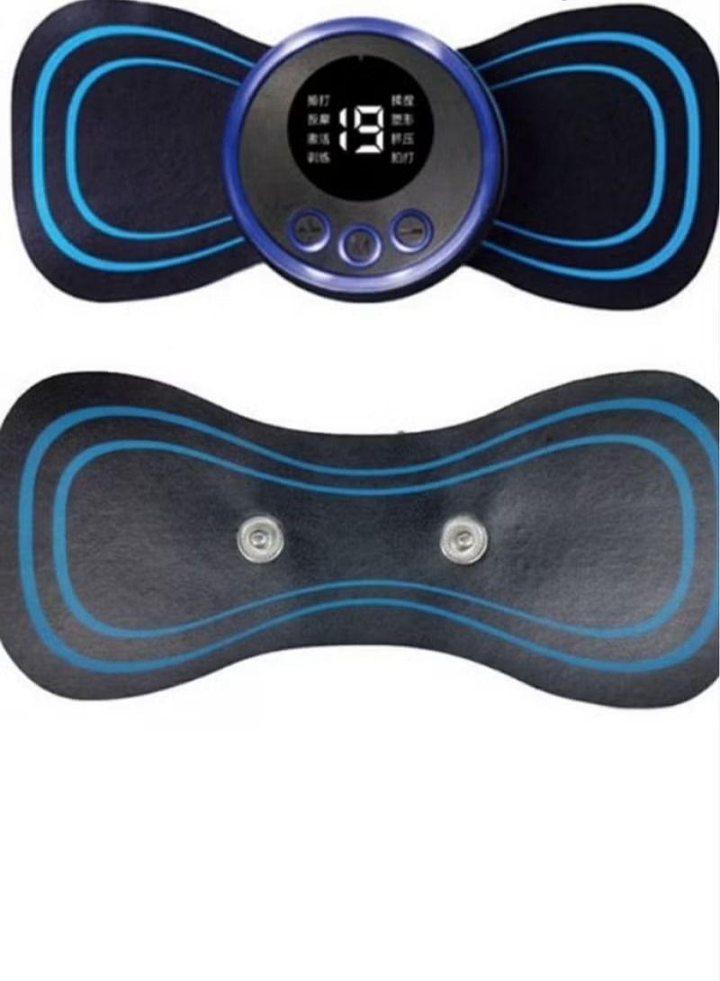 Generic Foot Massager Cushion + Mini Device Shoulder Back Relaxation Feet Home Office Use Portable Electric Massager Cushion  - Image 5