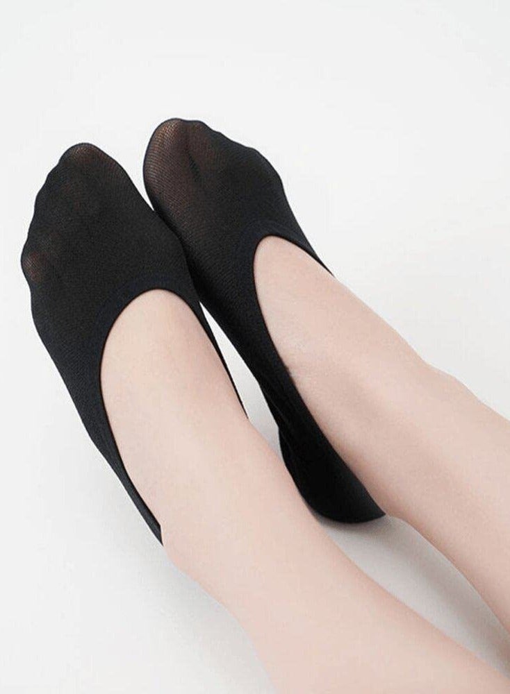 Eilimi 10 pairs of disposable socks for women boat socks short socks non-slip socks velvet invisible socks thin socks disposable socks suitable for business trips - Image 3