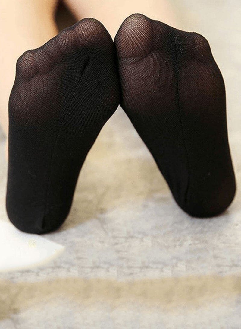 Eilimi 10 pairs of disposable socks for women boat socks short socks non-slip socks velvet invisible socks thin socks disposable socks suitable for business trips - Image 4