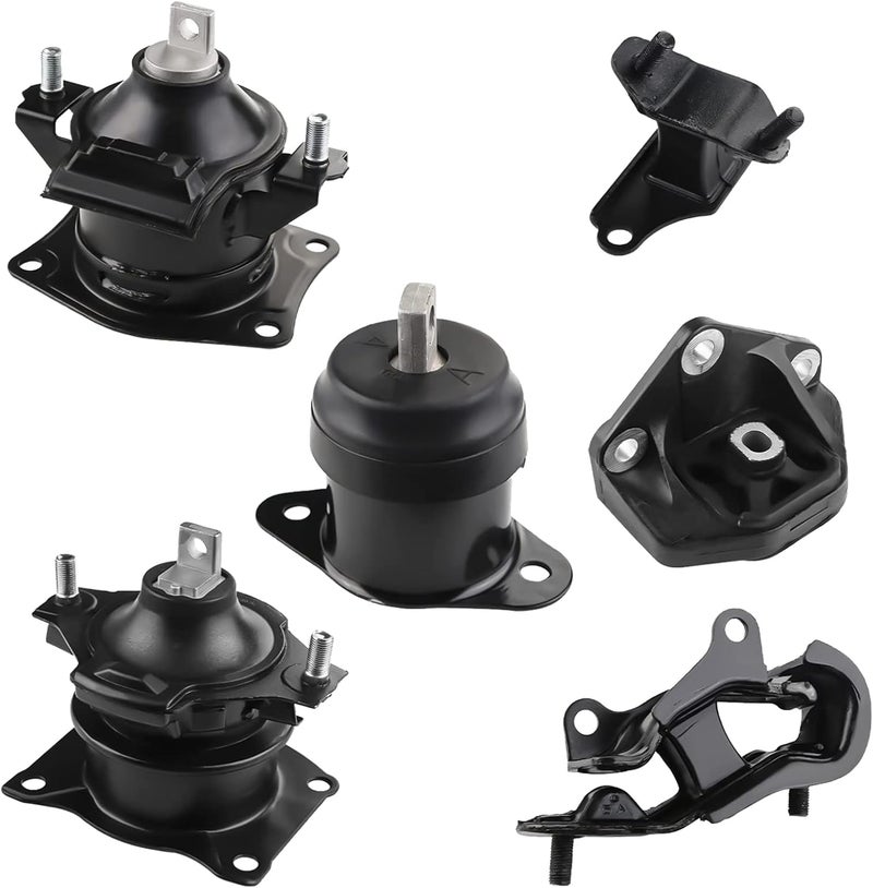 BOMLING 6PCS Engine Motor Mount Set for Honda Accord 2003-2007 - Image 1