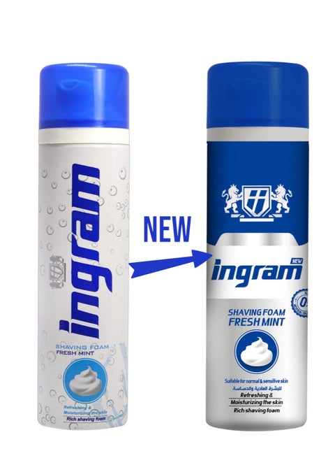 فوم حلاقة فريش منت 200 مل