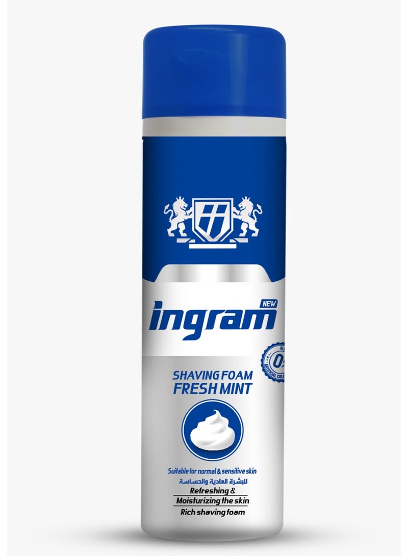 إنجرام فوم حلاقة فريش منت 200 مل - Image 2