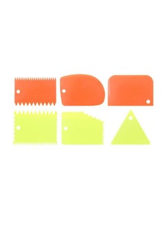 Generic 新款奶油切面刀塑料刮板蛋糕DIY工具仿真烘培用具刮板三件套现货-颜色:大红色—ks—003—1款  - Image 5