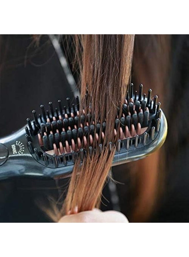 JOY CARE 2-in-1 Hair Styling & Dryer Brush With Ionic Technology – Professional Hot Air Brush For Straightening, Smoothing, And Volumizing – Anti-Frizz Ceramic Blow Dryer Brush With Adjustable Heat Settings – Lightweight Hair Tool For Women And Travel Use - Image 5