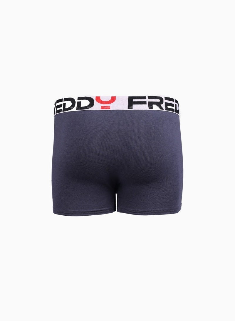 FREDDY Men’s Sports Boxers 3-Pack - Navy Blue | Comfortable Men’s Underwear, Breathable Boxer Shorts for Men - Image 1