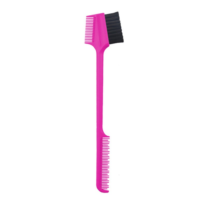 1PC 3D Eyebrow Brush Hair Line Edge Brush Eyelash Comb Edge Control Brush Comb Double Same Sided Hair Comb for Makeup Hair Salon - Image 1