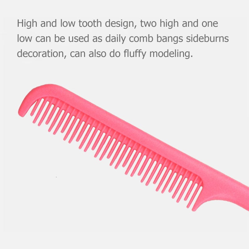1PC 3D Eyebrow Brush Hair Line Edge Brush Eyelash Comb Edge Control Brush Comb Double Same Sided Hair Comb for Makeup Hair Salon - Image 2