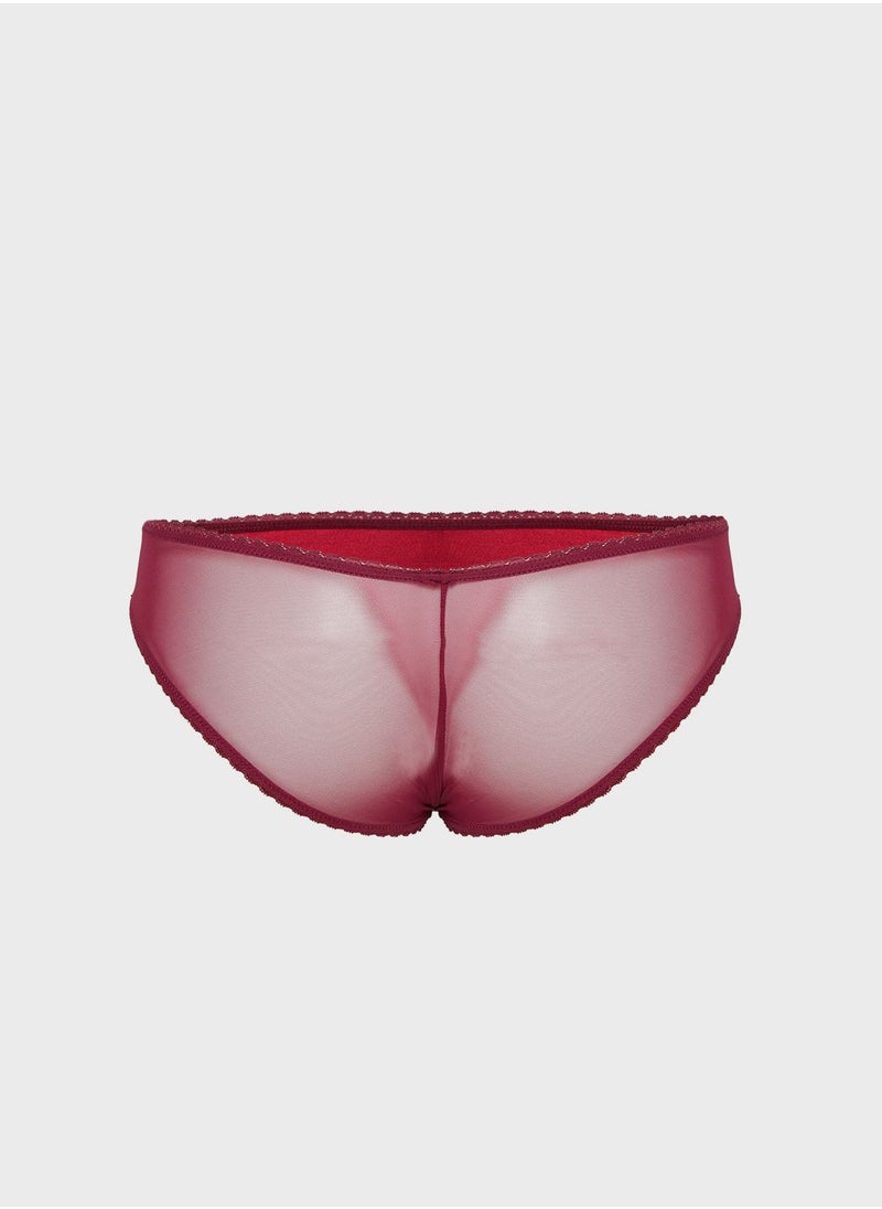 Figleaves - Figleaves Scallop Edge Brief - Image 1