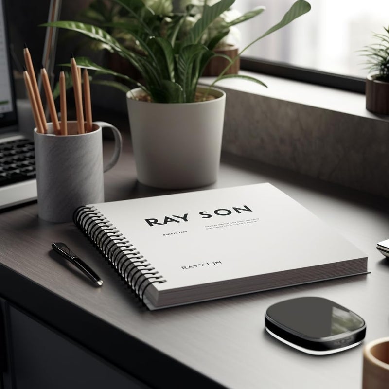 RAYSON Plastic Spiral Binding Coil 1-1/4" (31.8mm), 280 Sheets Capacity, 4:1 Pitch Black Coil bindings Spines for Business and Educational Purposes, 50 Pack - Image 5