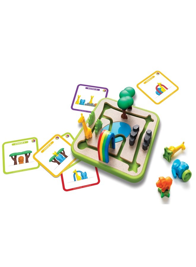 SmartGames Safari Park Jr. Preschool Puzzle Game with 60 Challenges for Ages 3 and Up - Image 4