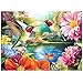 Jeacirio 500 Pieces Puzzles for Adults Puzzle Hummingbird Flower Jigsaw Puzzles 500 Piece for Seniors Letters on Back Challenging Toys Great Gift for Family Friends 205 x 15 in - Image 2