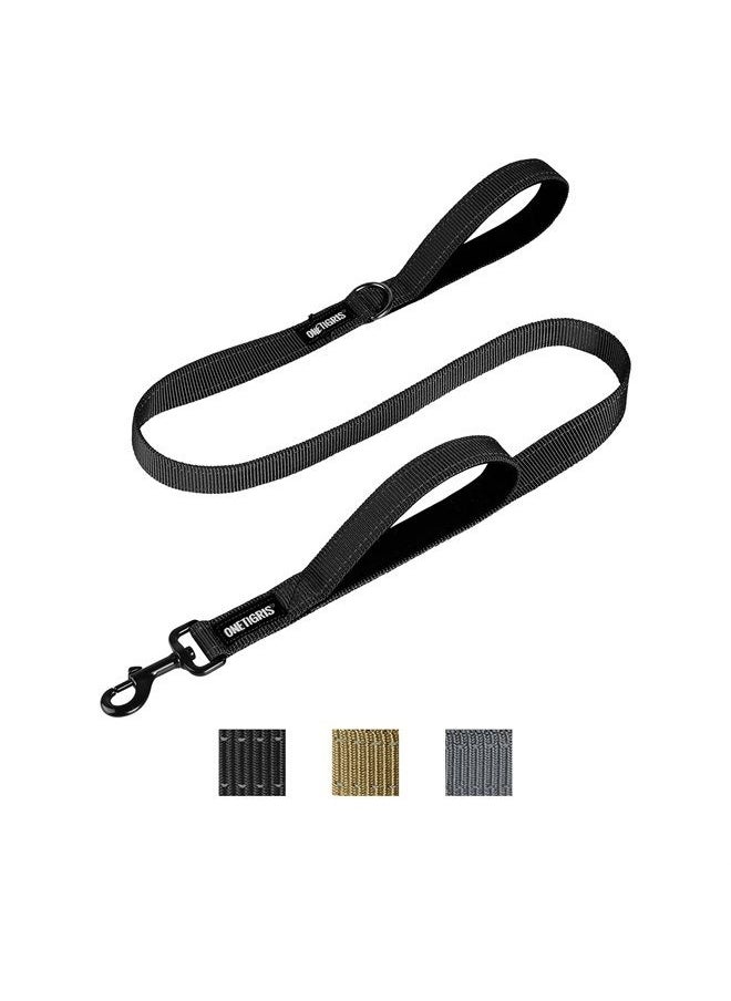 Handled No-Pull Dog Walking Leash Long Traffic Leads for Medium to Large Dogs (Black, 4FT) - pzsku/Z37E519B7CCD6D6E3A65AZ/45/_/1686553965/887704cb-c72d-42ea-97a2-22e231fe82a3