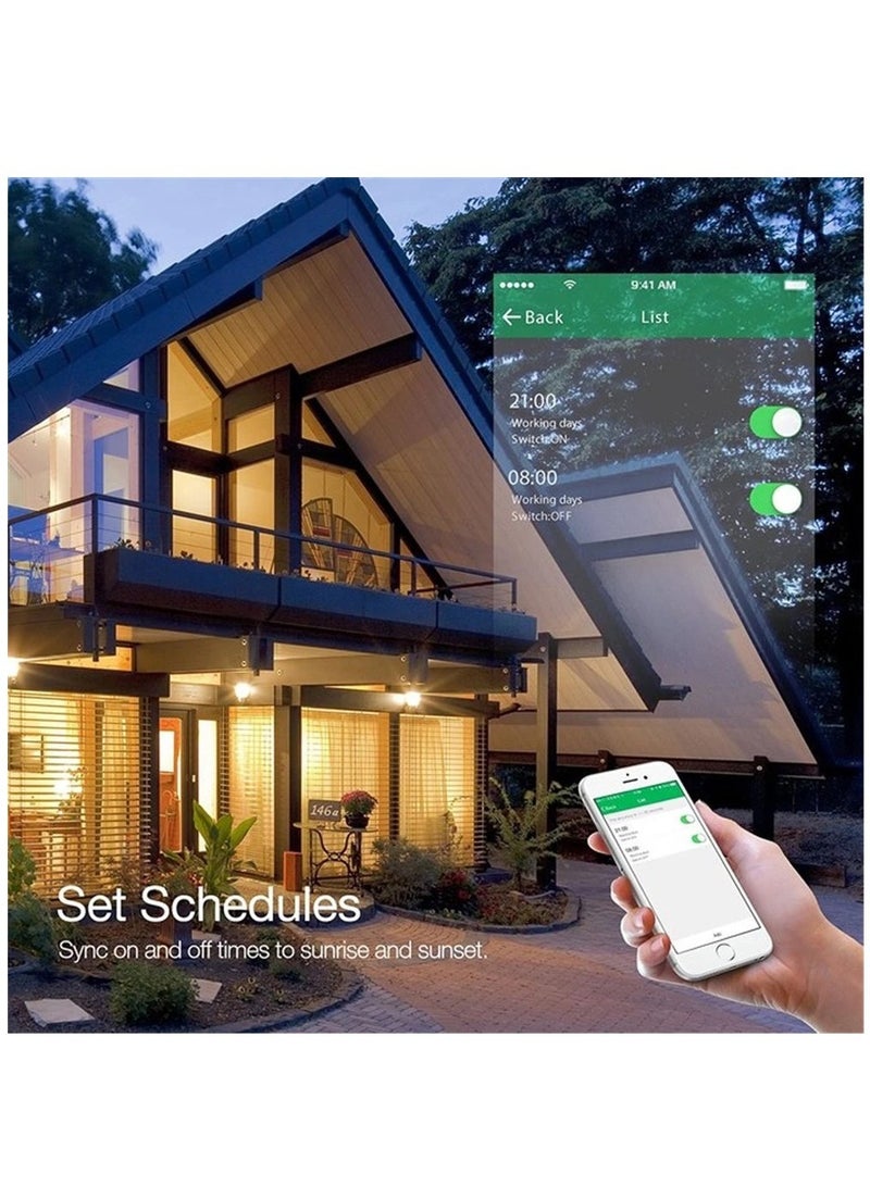 AROAQ Wi-Fi Smart Light Switch WiFi Device Works with Google (3 Gang ) - Image 4