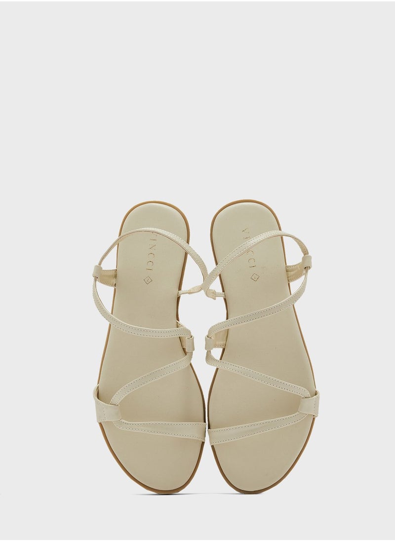 Vincci - Multi Strap Wedge Sandals - Image 1