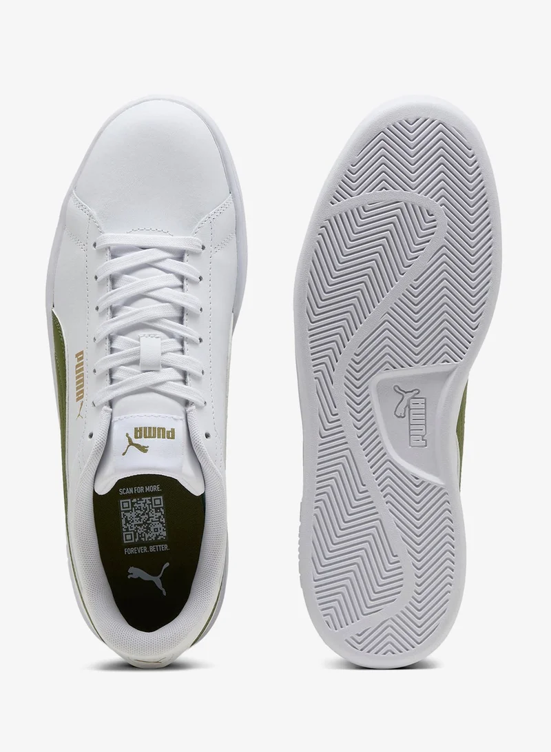 PUMA White Men's Smash 3.0 Shoes  | Best Price UAE