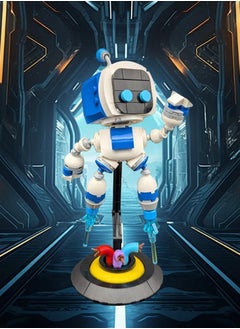 Astro Bot small particle children's puzzle building block model