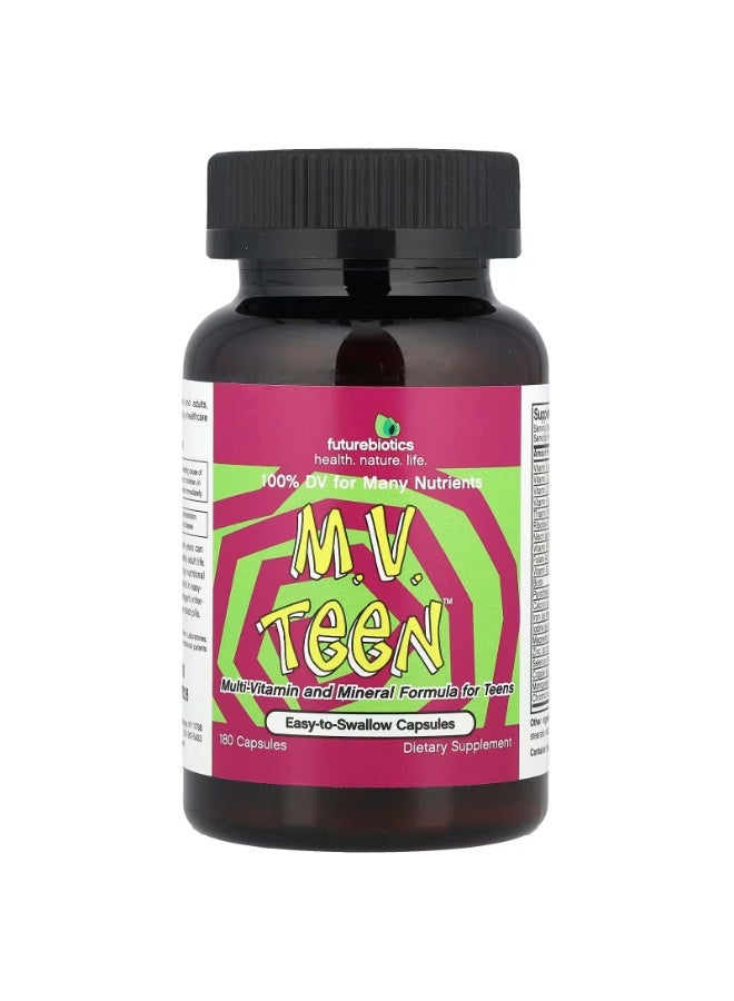 فيوتشر بايوتكس فيوتشربيوتكس، إم. في. تين™، 180 كبسولة - Image 1