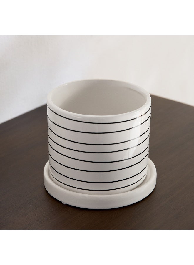 Home Box Vesus Dolomite Plant Pot - 11.5x11.5x10.4 cm  - Image 2