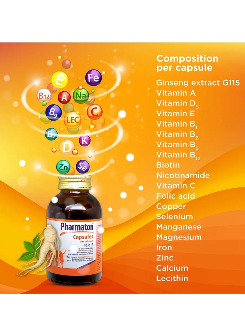 Pharmaton Multivitamins 100 Capsules