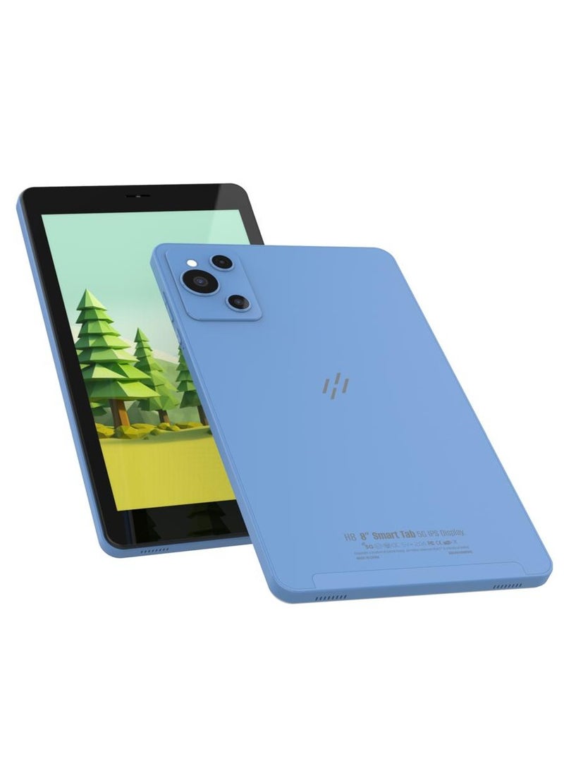 HEATZ Premium H8 Tablet 8 Inch Dual SIM Blue 8GB RAM 512GB 5G With Bluetooth Keyboard  - Image 2