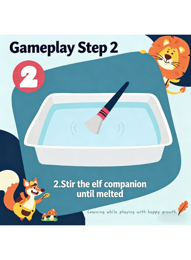 مجموعة لعبة الخرز المائية السحرية - DIY جيلي بحر صناعة الحيوانات مع صندوق التخزين ، ألعاب سلة الحس للأطفال في سن 6 + ، هدية النشاط التعليمي والحزب - Image 5