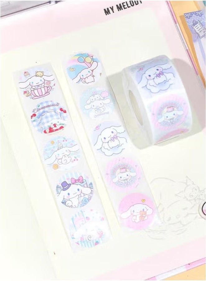 Beauenty 2000PCS Motivational Stickers for Kids, 4 Rolls 20 Designs Motivational Stickers, Waterproof Cute Cartoon Vinyl Stickers, ,Children's Gifts, Envelope Stickers, Sticker Gifts, Anime Sealing Stickers - Image 3