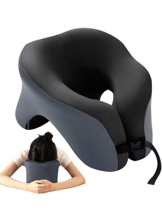 Infi-vo Nap Sleeping Pillows for Desk,Face Down Pillow for Office, Library, Student Rest & Travel Use - Image 4