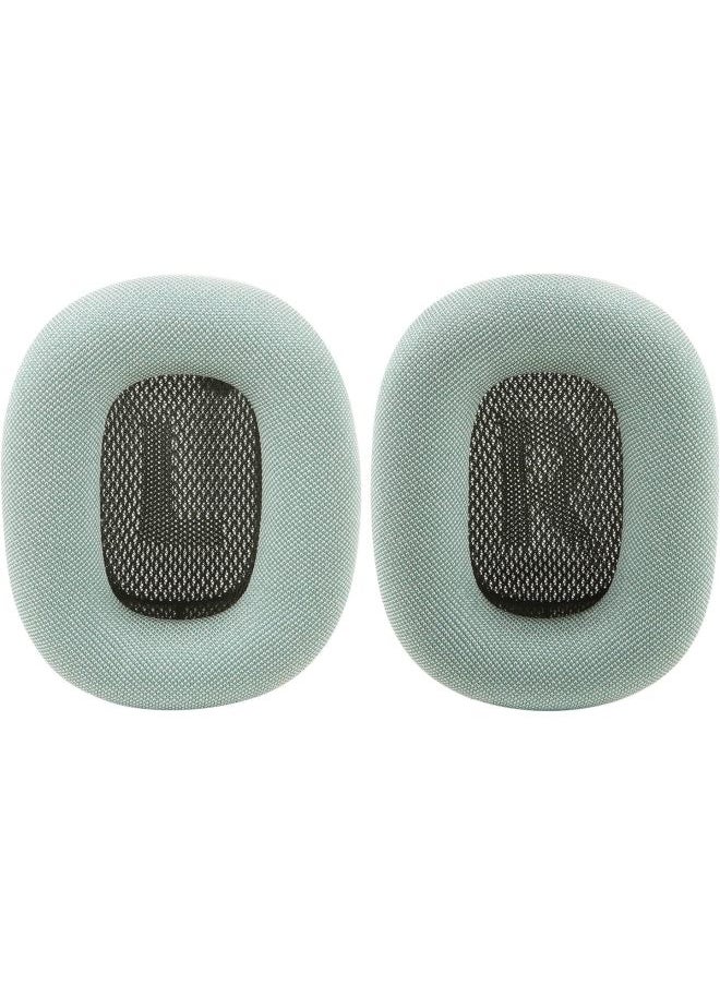 Generic - Sponge Cover Ear Pads Airpods Max Headset Replacement Protein Leather Ear Cushion Accessories Digital Computer Digital-Color:Single Net Green Earmuffs - Image 1