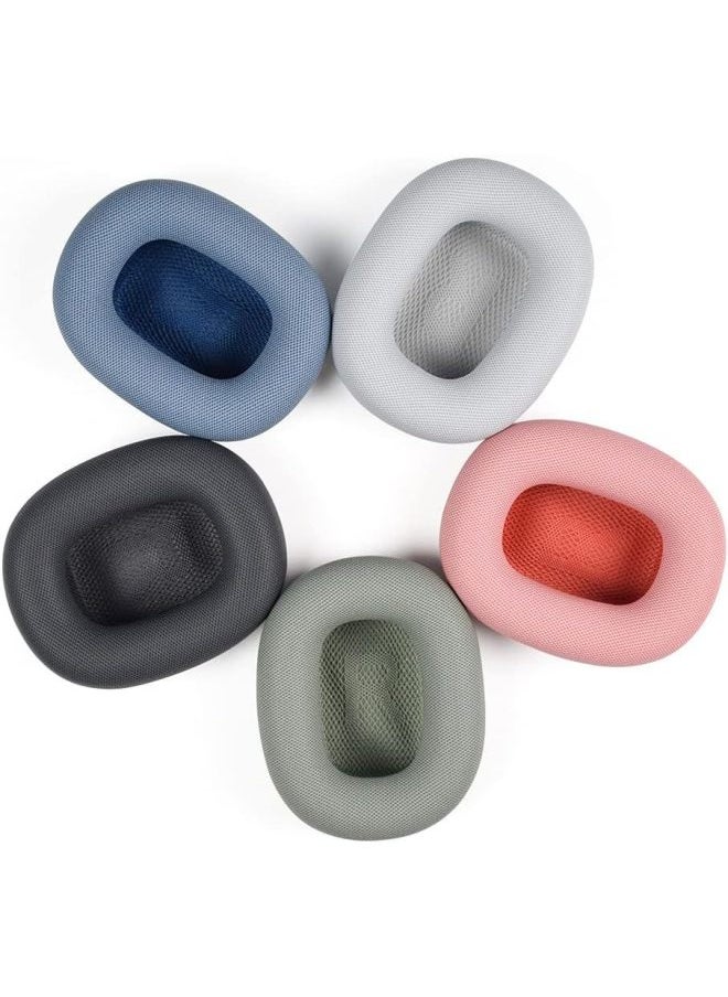 Generic - Sponge Cover Ear Pads Airpods Max Headset Replacement Protein Leather Ear Cushion Accessories Digital Computer Digital-Color:Single Net Green Earmuffs - Image 1