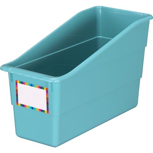 Really Good Stuff-160103WA Durable Magazine, Book, Folder and File Holders–Ideal for Narrow or Vertical Storage Needs–Instantly Color Code Your Classroom–Choose from 22 Colors(Single Color Set of 12) - Image 2