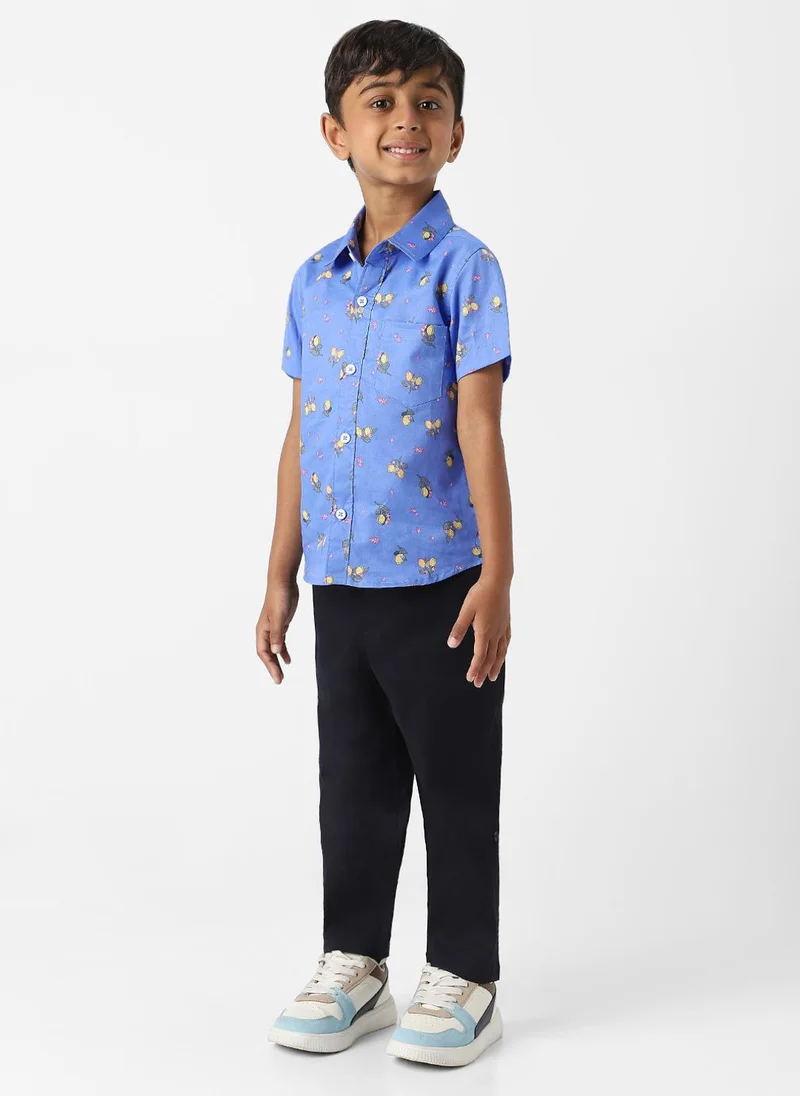Nautinati Nautinati Boys' Combo Set of Shirt and Cargo Pants