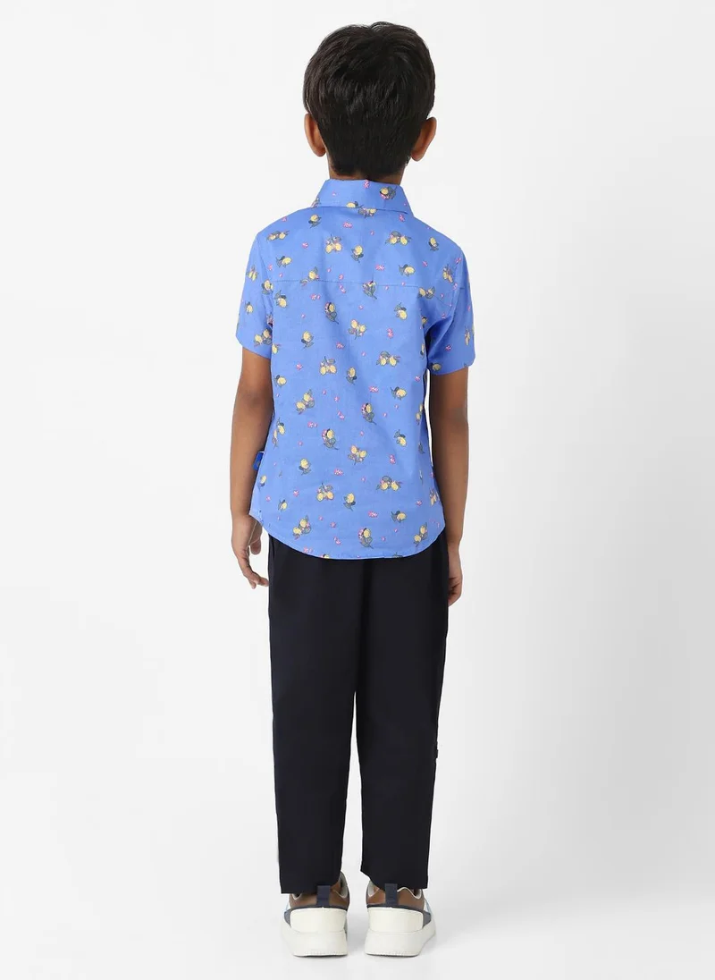 Nautinati Nautinati Boys' Combo Set of Shirt and Cargo Pants