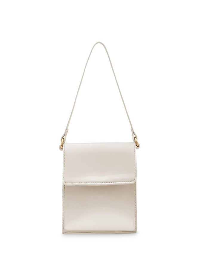 Fastrack Women and Girls Party Handheld Bag , | Purse Handbag | Mini Bag for Casual Carry, Off White - Image 1