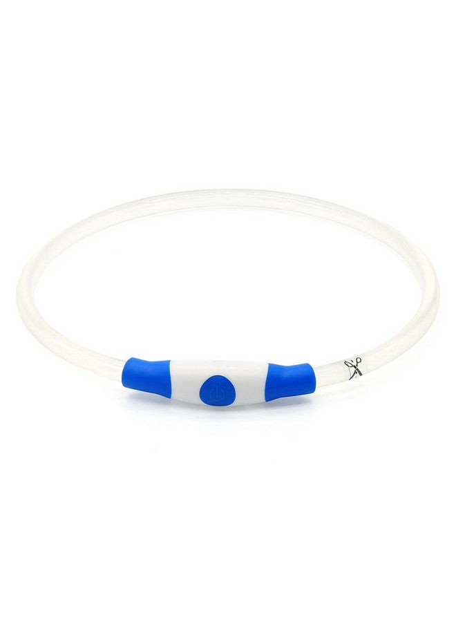 BSEEN Up Dog Collar, Bseen Usb Rechargeable Flash Dog Necklace Light, Pet Safety Collar Makes Your Beloved Dogs Be Seen At Night For Small Medium Large Dogs(Blue) - Image 2