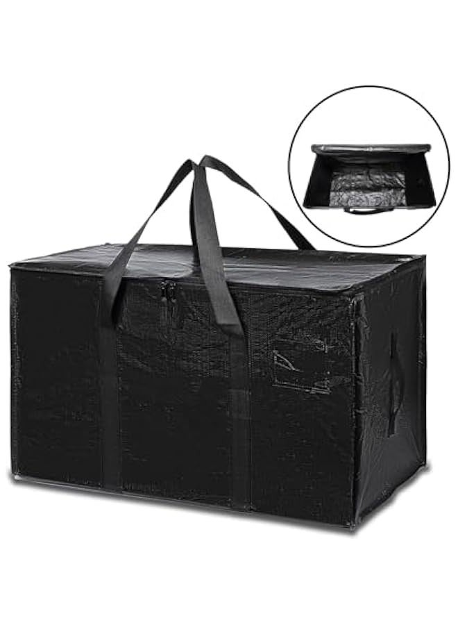 TRASSLE 4-Pack Oversized Moving Bags with Reinforced Handles, Heavy-Duty Storage Tote for Clothes, Moving Supplies  - Image 5
