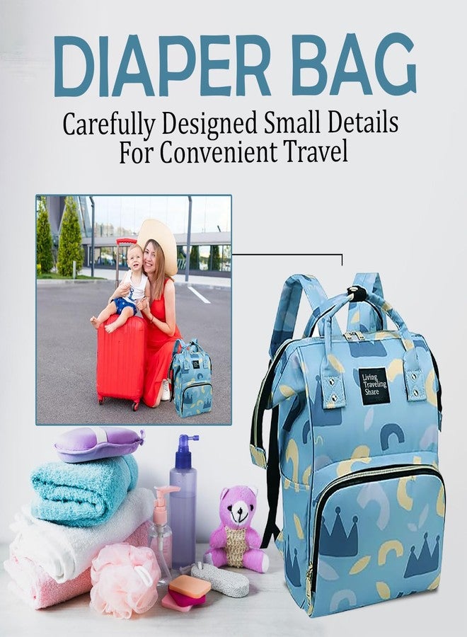 MAJIK Baby Diaper Bag Backpack for New Born Baby | Baby Diaper Bags for Mom for Travel| Baby Travel Backpack with Multiple Pockets (with Free Baby Manicure kit) (Model No.5) - Image 3
